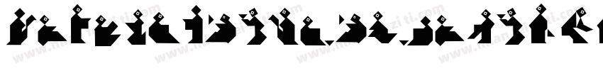 Gothic Tangram Rounded Regular字体转换